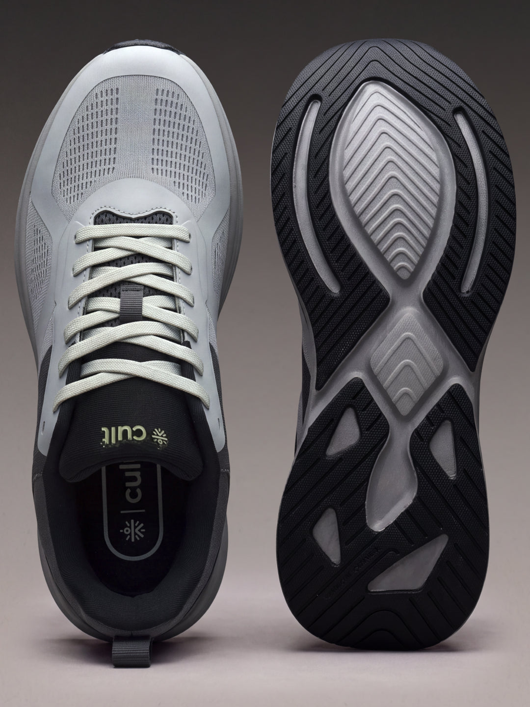 cult Men's MotionGrid Running Shoes - Grey