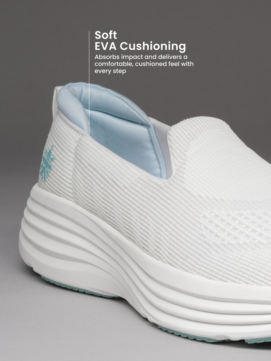 cult Women's PlushStride Walking Shoes - White