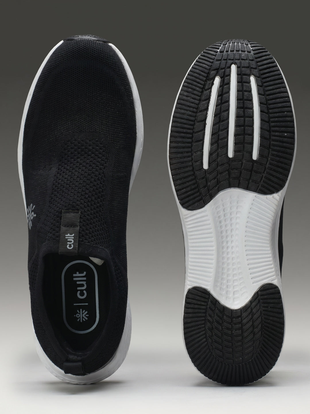 cult Men's CushionStride Slip-On Walking Shoes - Black