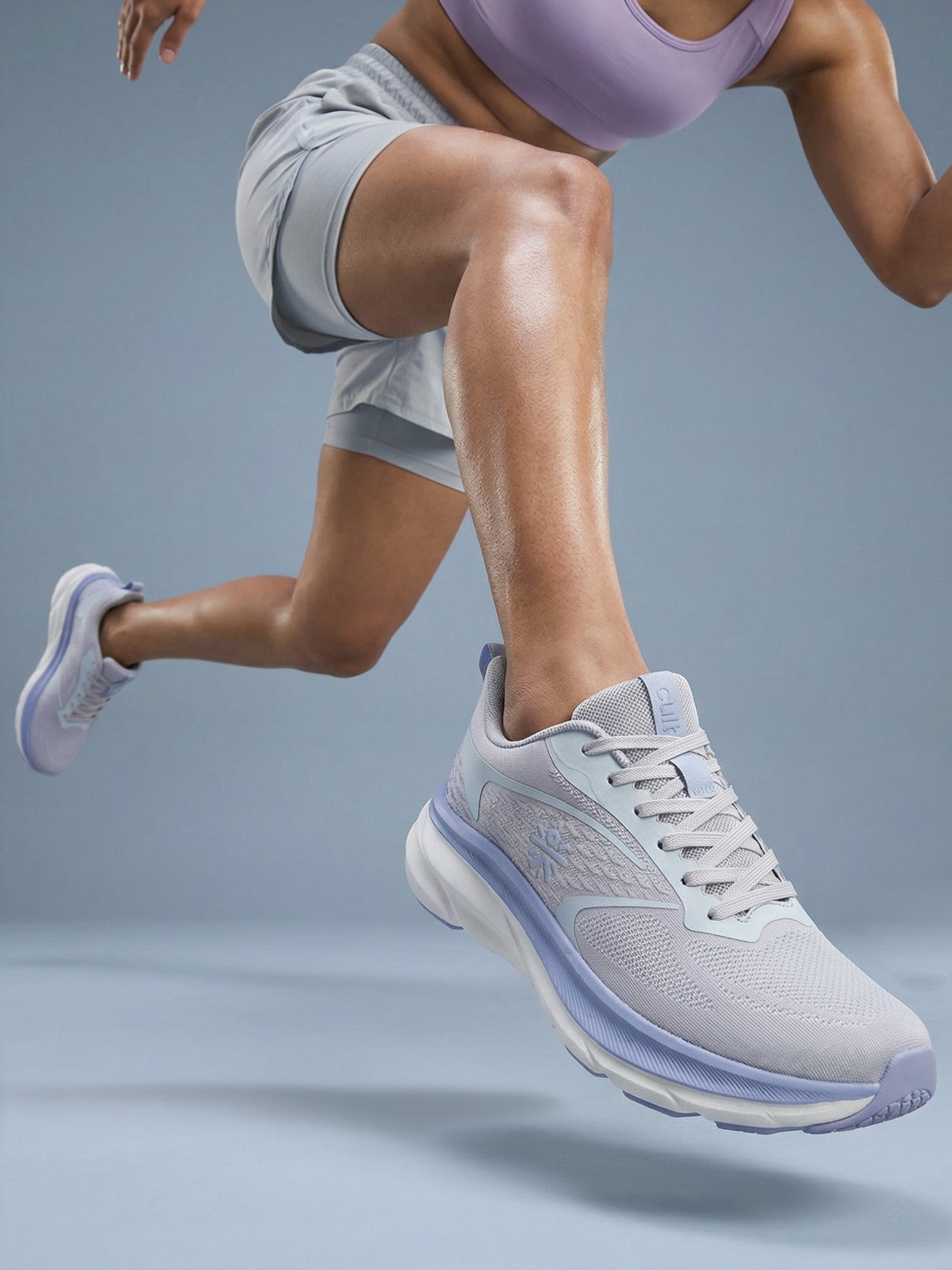 cult Women's CloudRise Running Shoes - Ice Blue