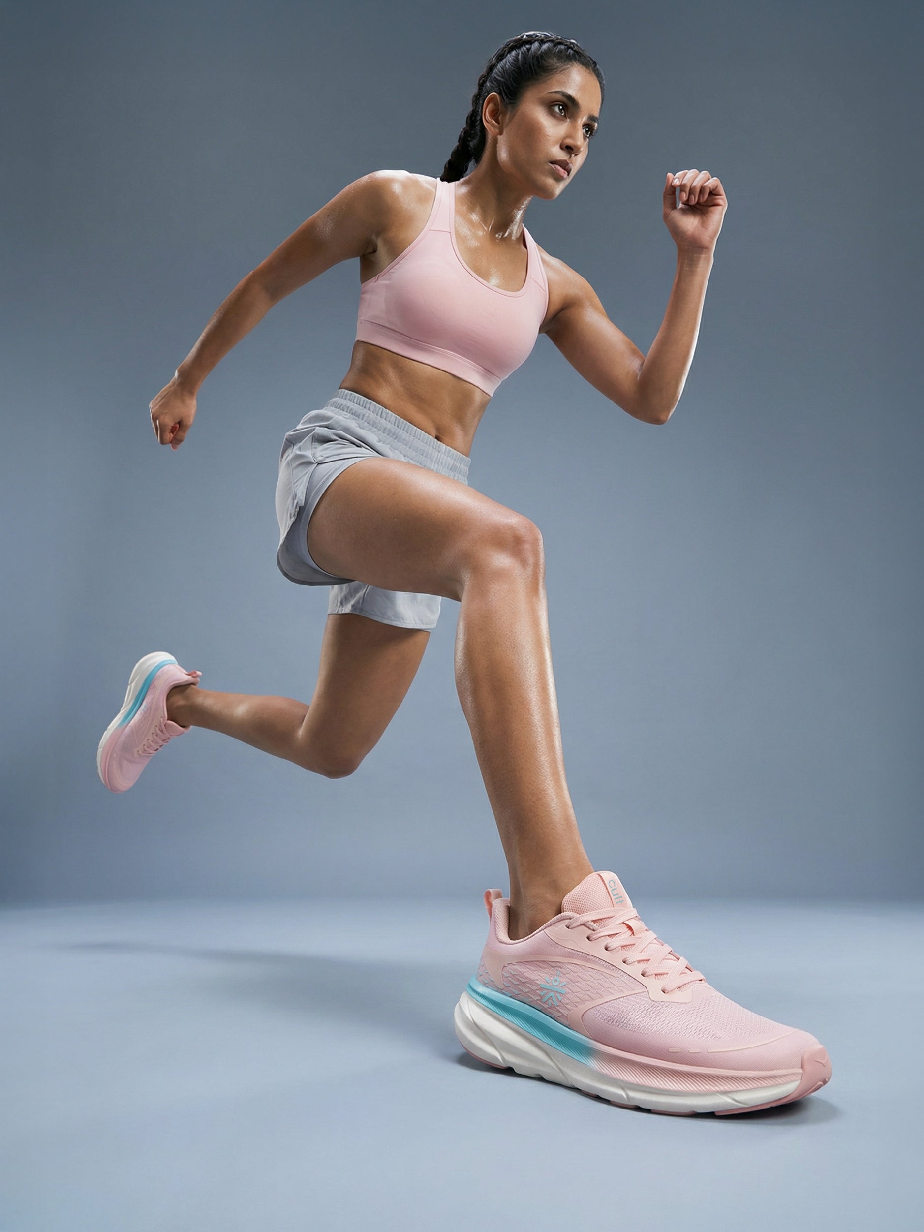 cult Women's CloudRise Running Shoes - Peach