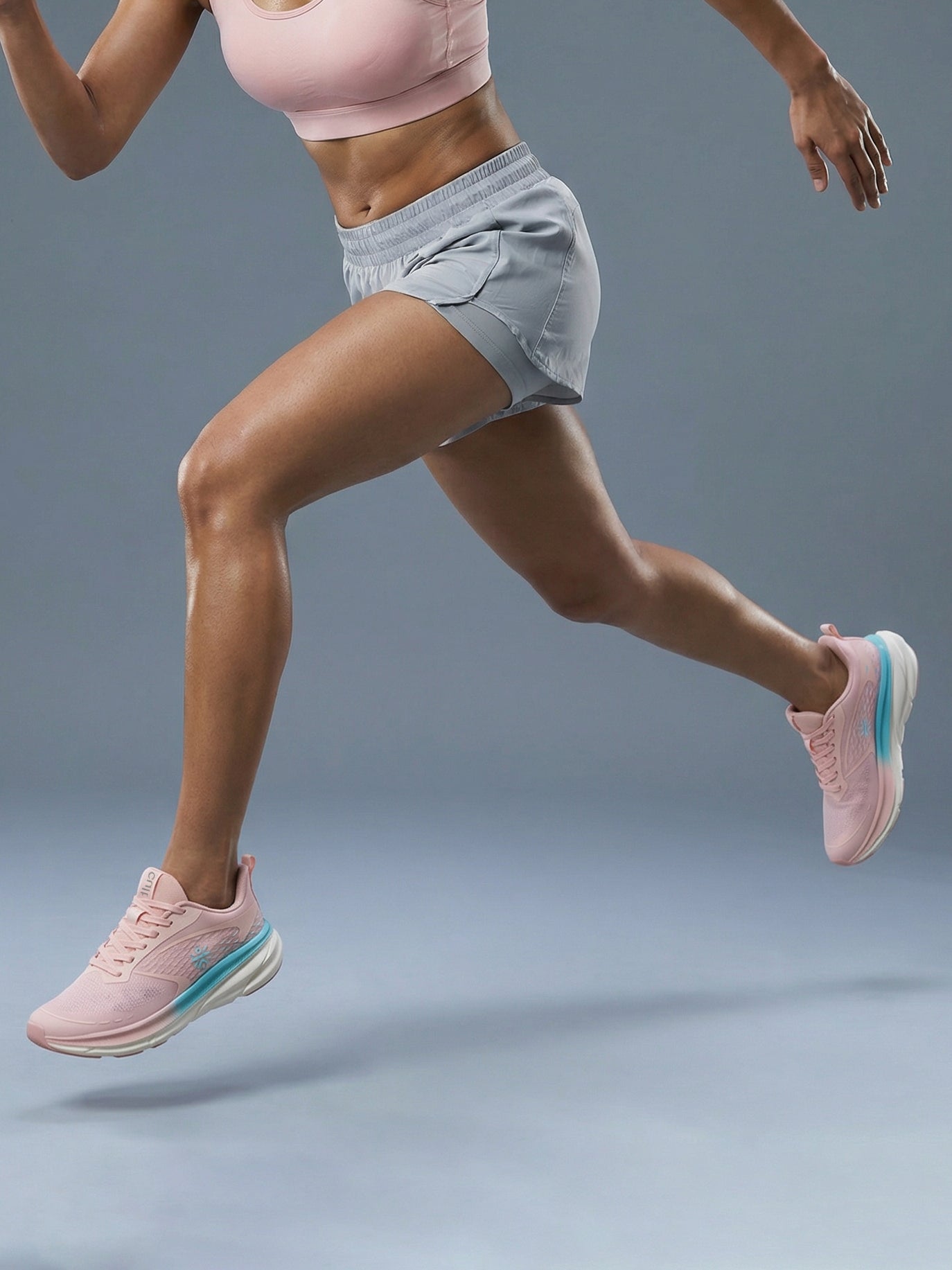 cult Women's CloudRise Running Shoes - Peach