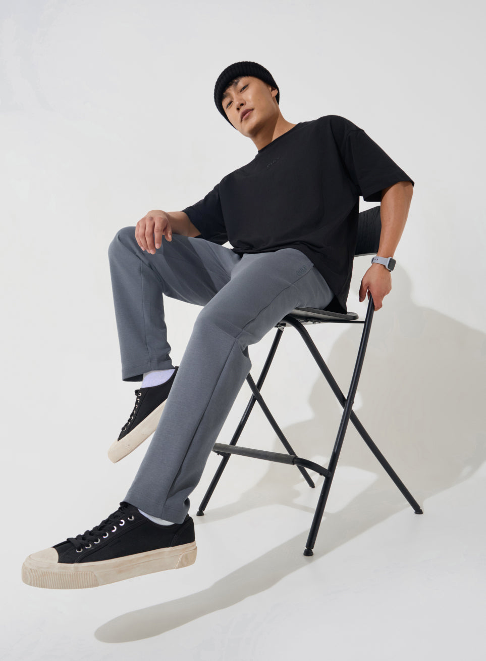 Men's Dark Grey Ultra Luxe Classic Trackpants