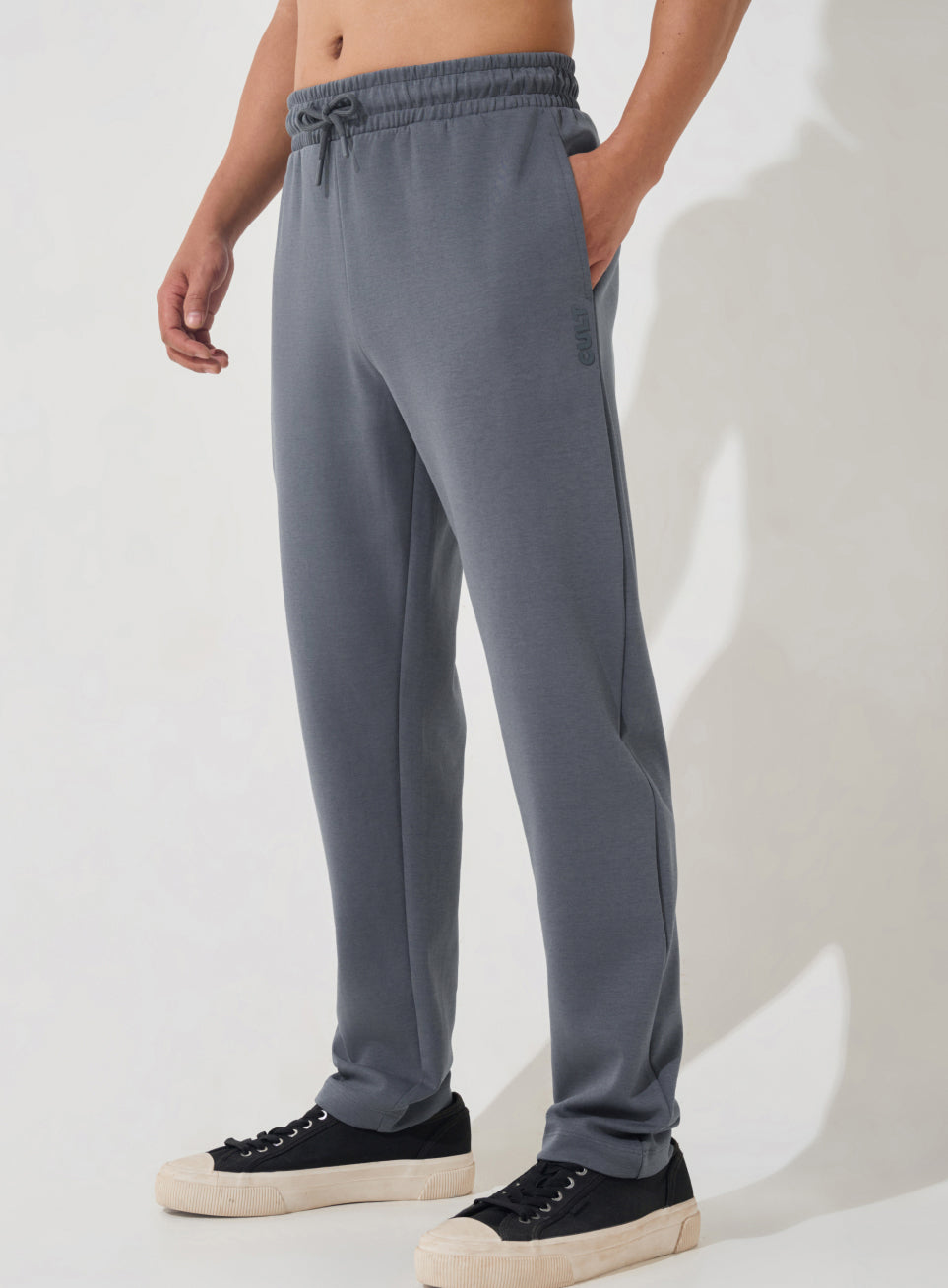 Men's Dark Grey Ultra Luxe Classic Trackpants