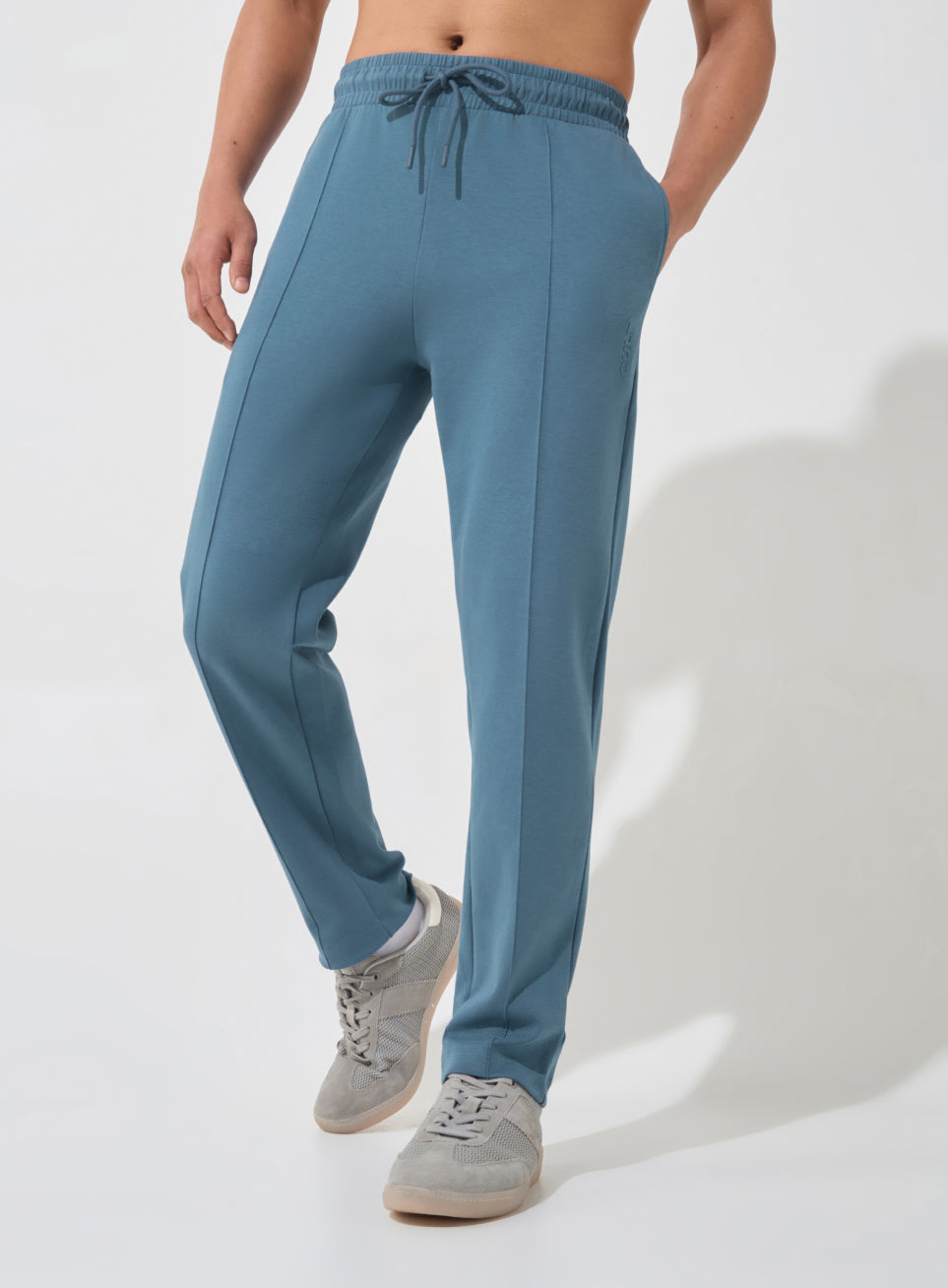 Men's Blue Ultra Luxe Tailored Trackpants