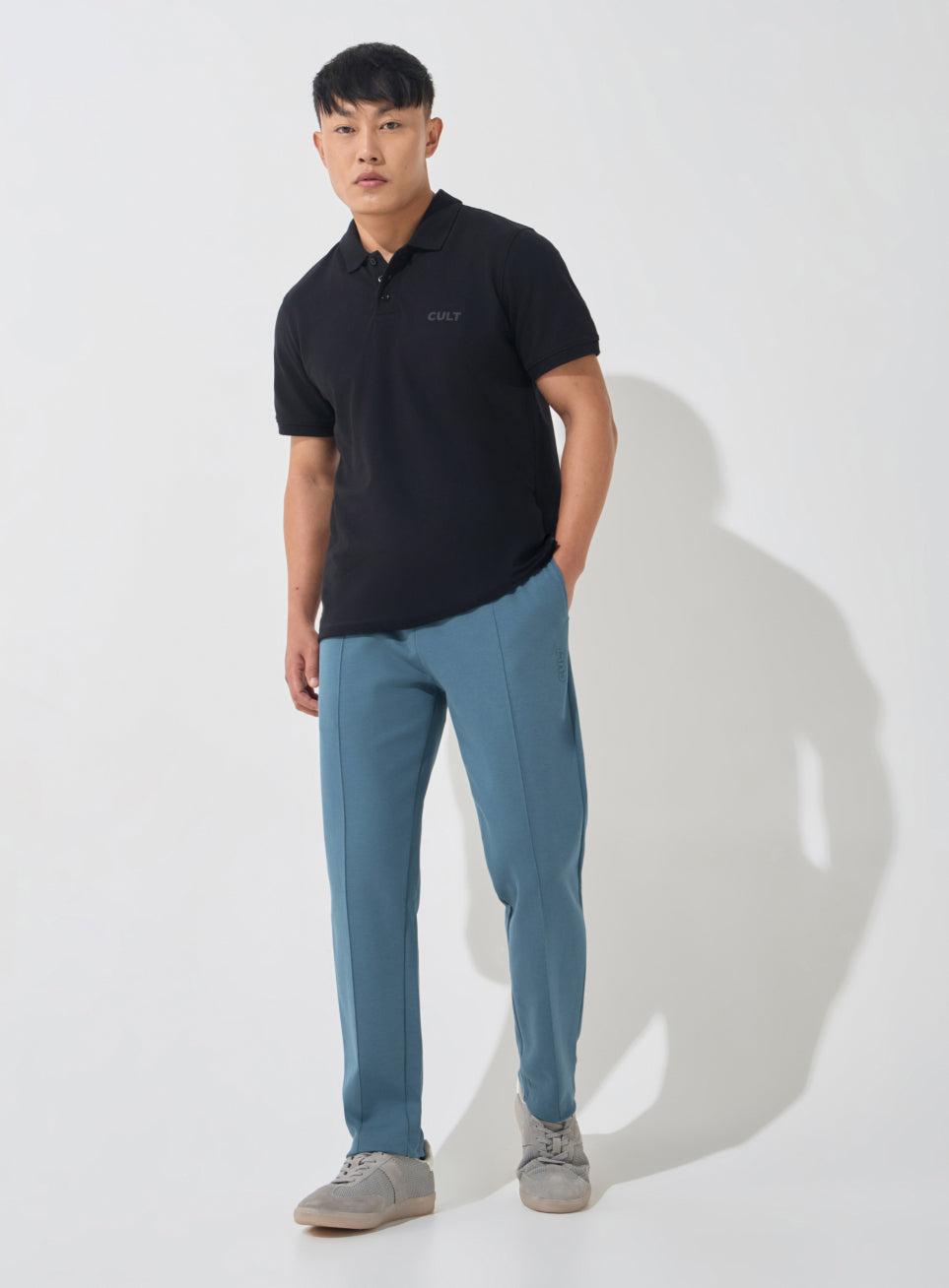 Men's Blue Ultra Luxe Tailored Trackpants