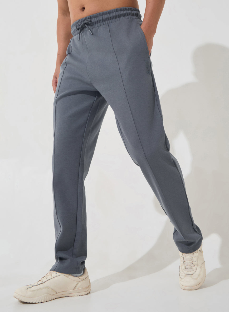 Men's Dark Grey Ultra Luxe Tailored Trackpants