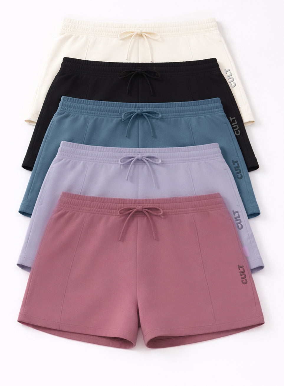 Women's Pink Ultra Luxe Tailored Shorts