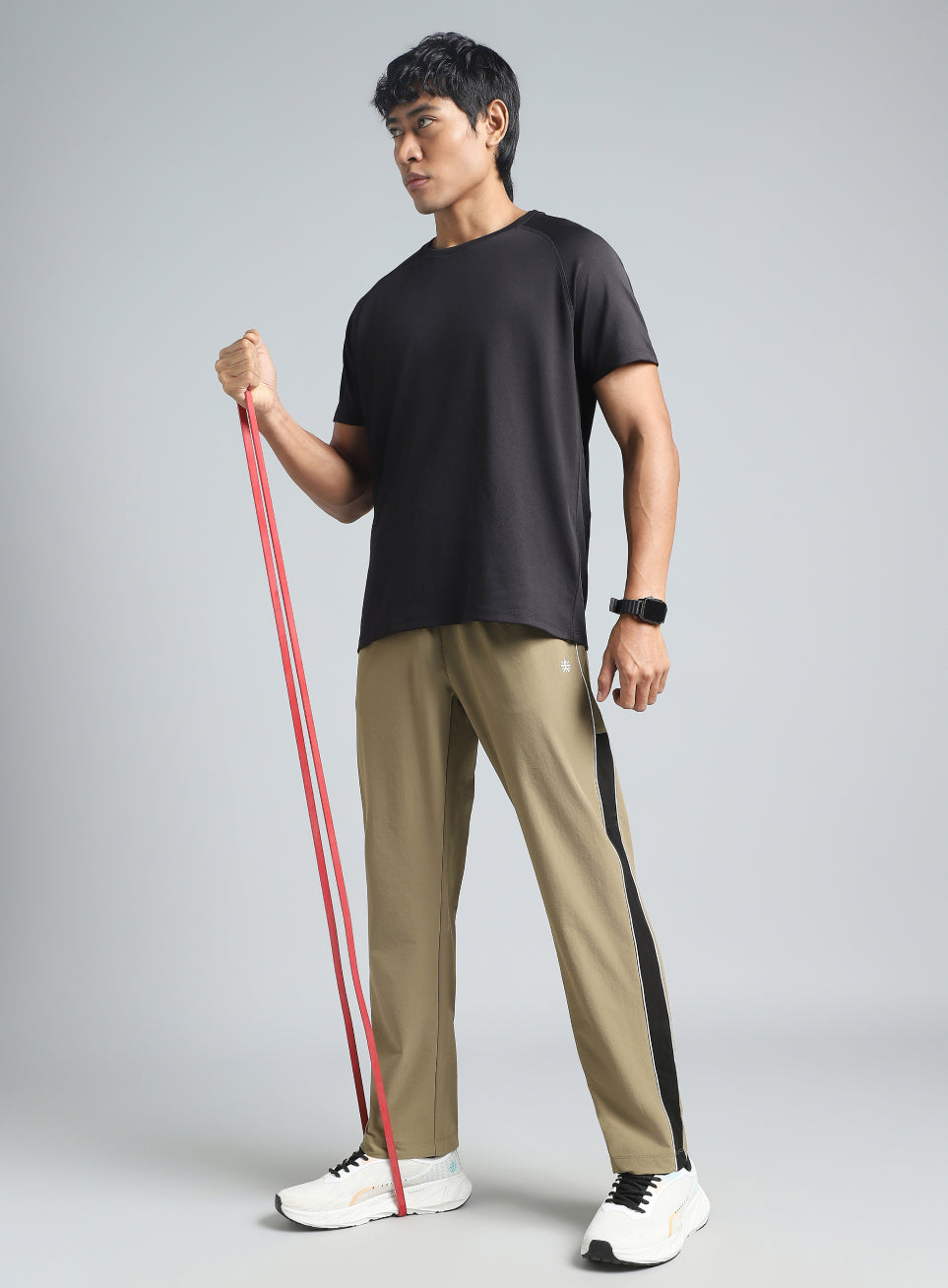 Men's L.Khaki Active Day Out Trackpants