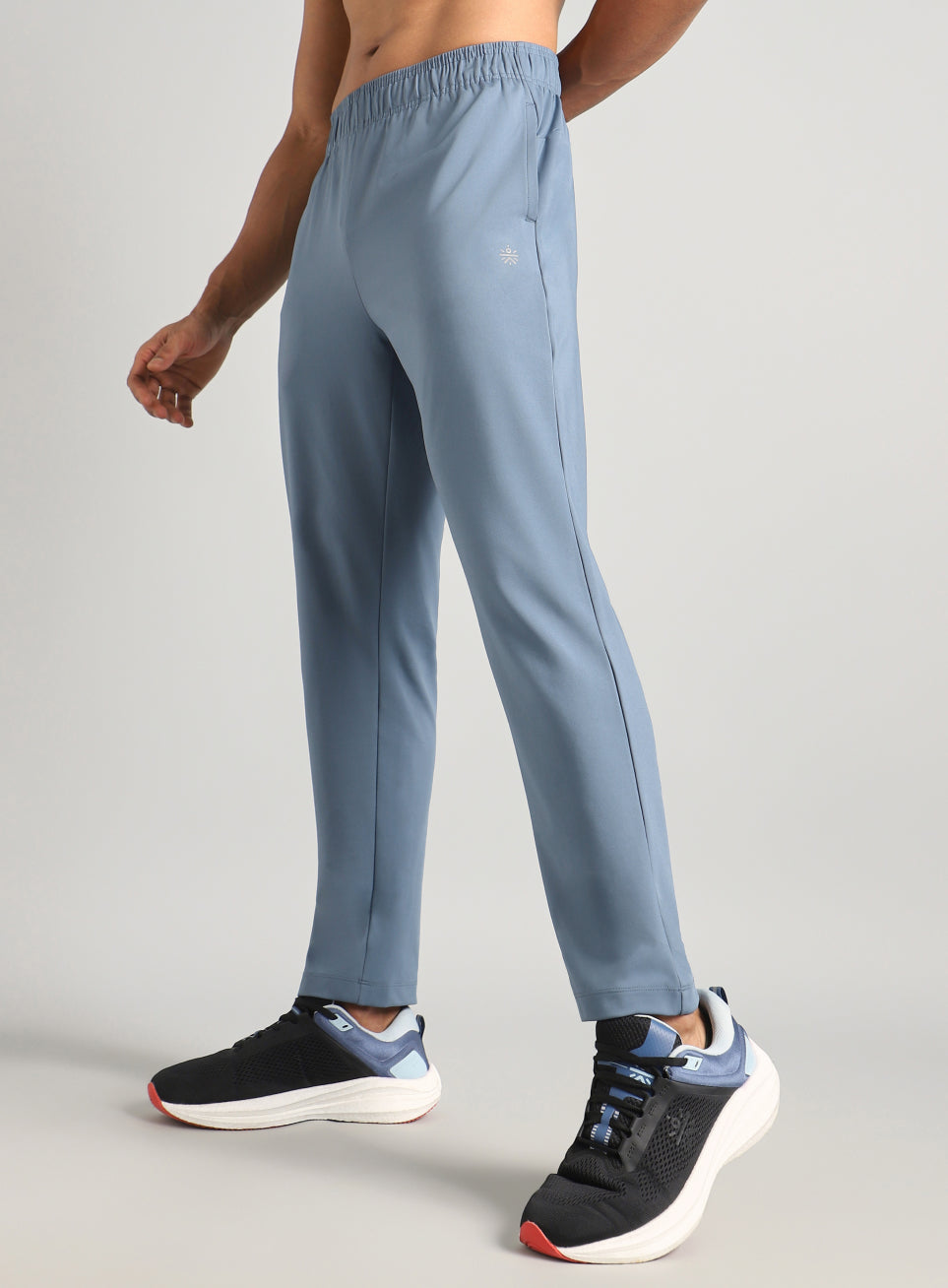 Men's Blue Runner's In Motion Graphic Trackpants