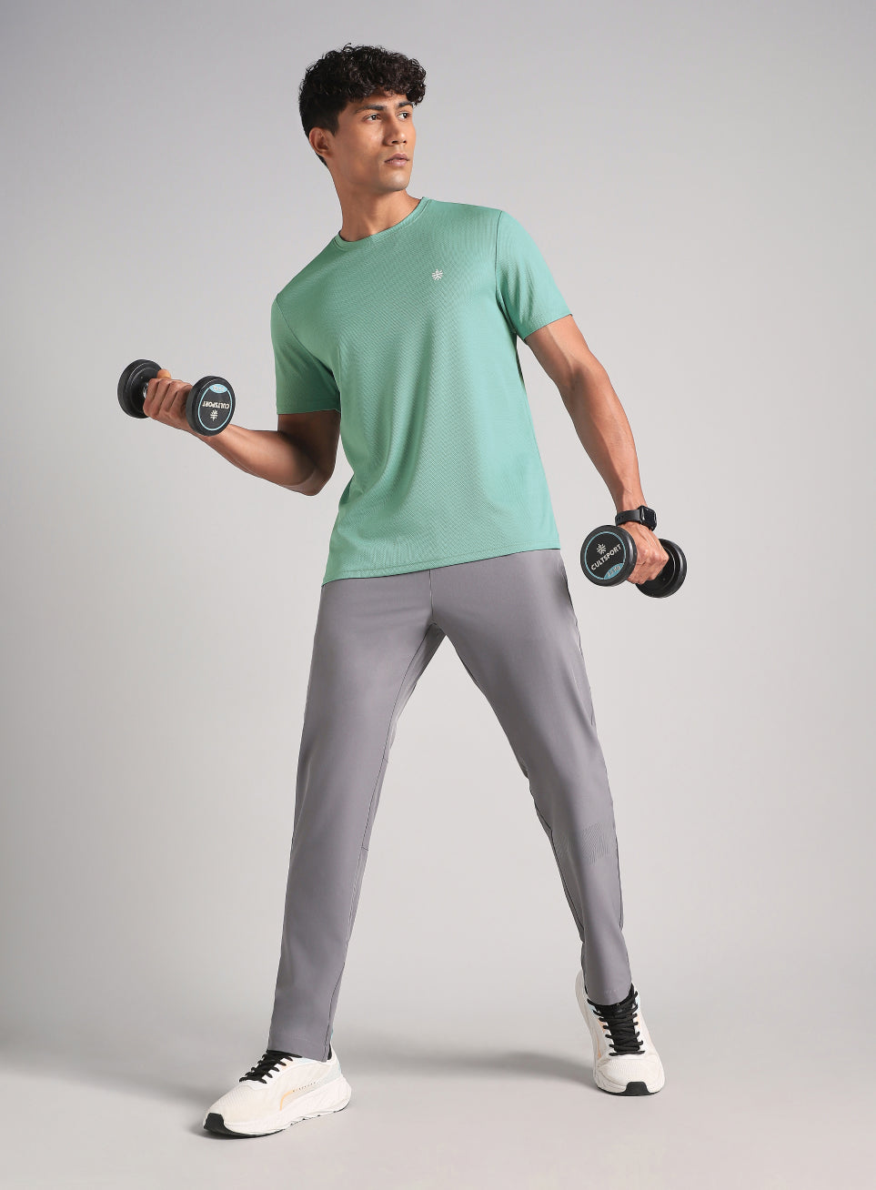 Men's Green Train All Fly Dry T-Shirt