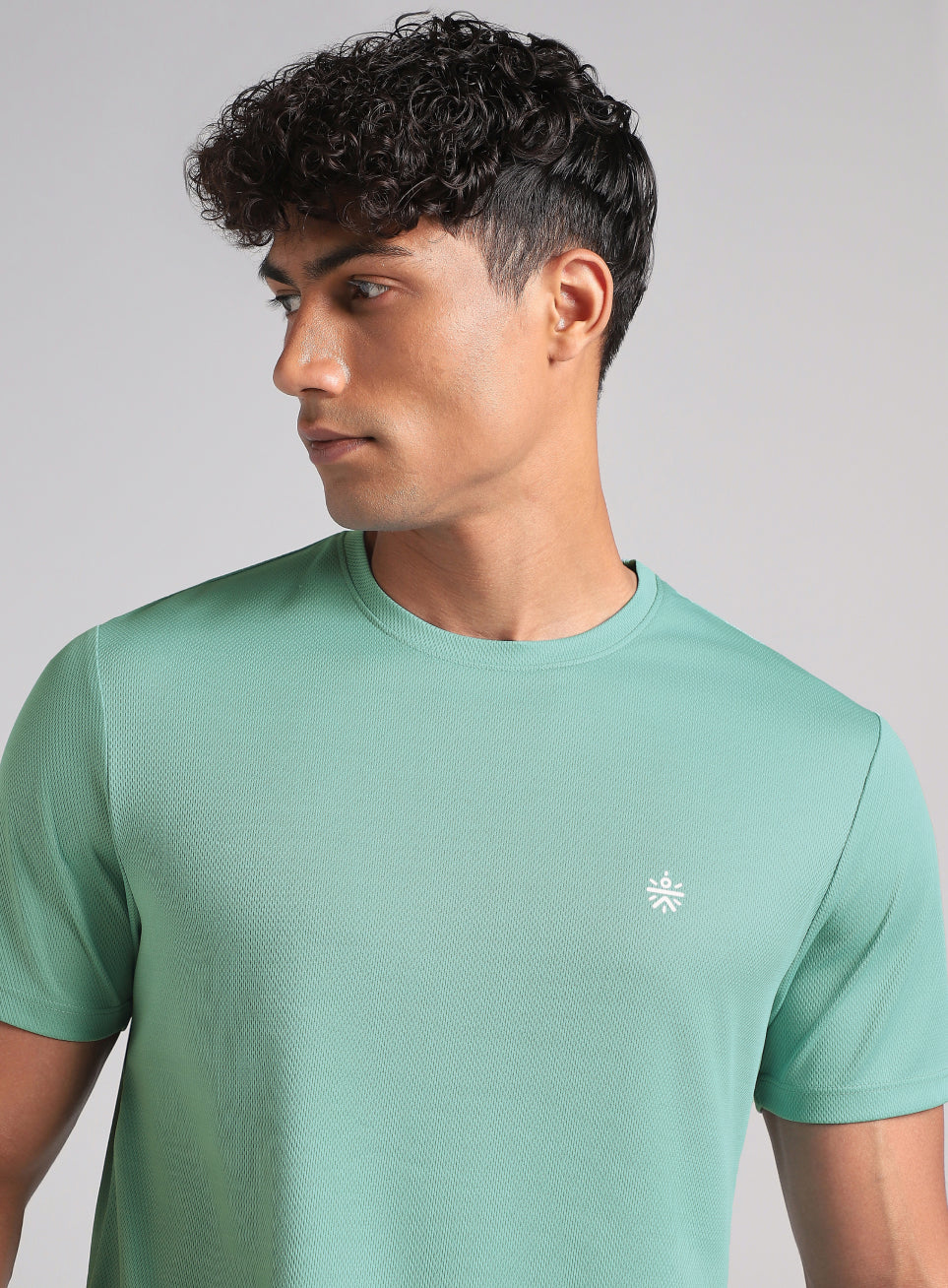 Men's Green Train All Fly Dry T-Shirt