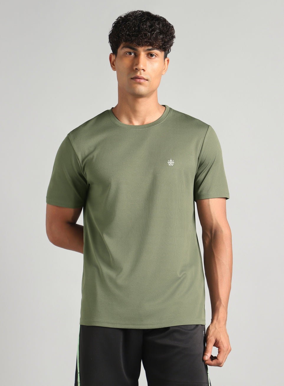 Men's Olive Train All FLY-DRY T-Shirt