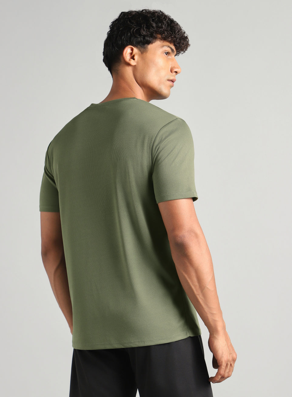 Men's Olive Train All FLY-DRY T-Shirt