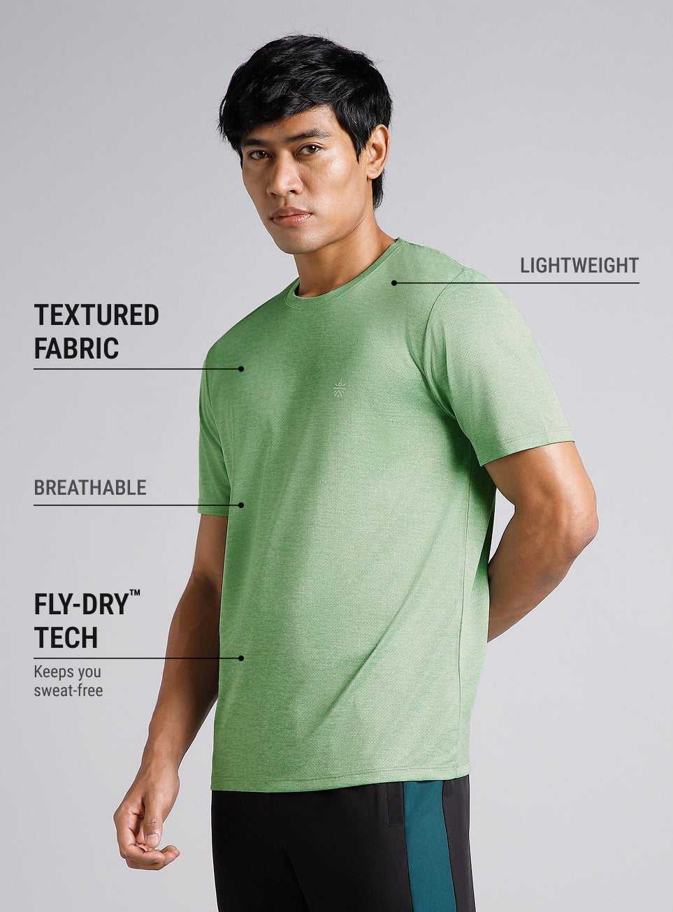 Men's Green Ultimate Training T-shirt