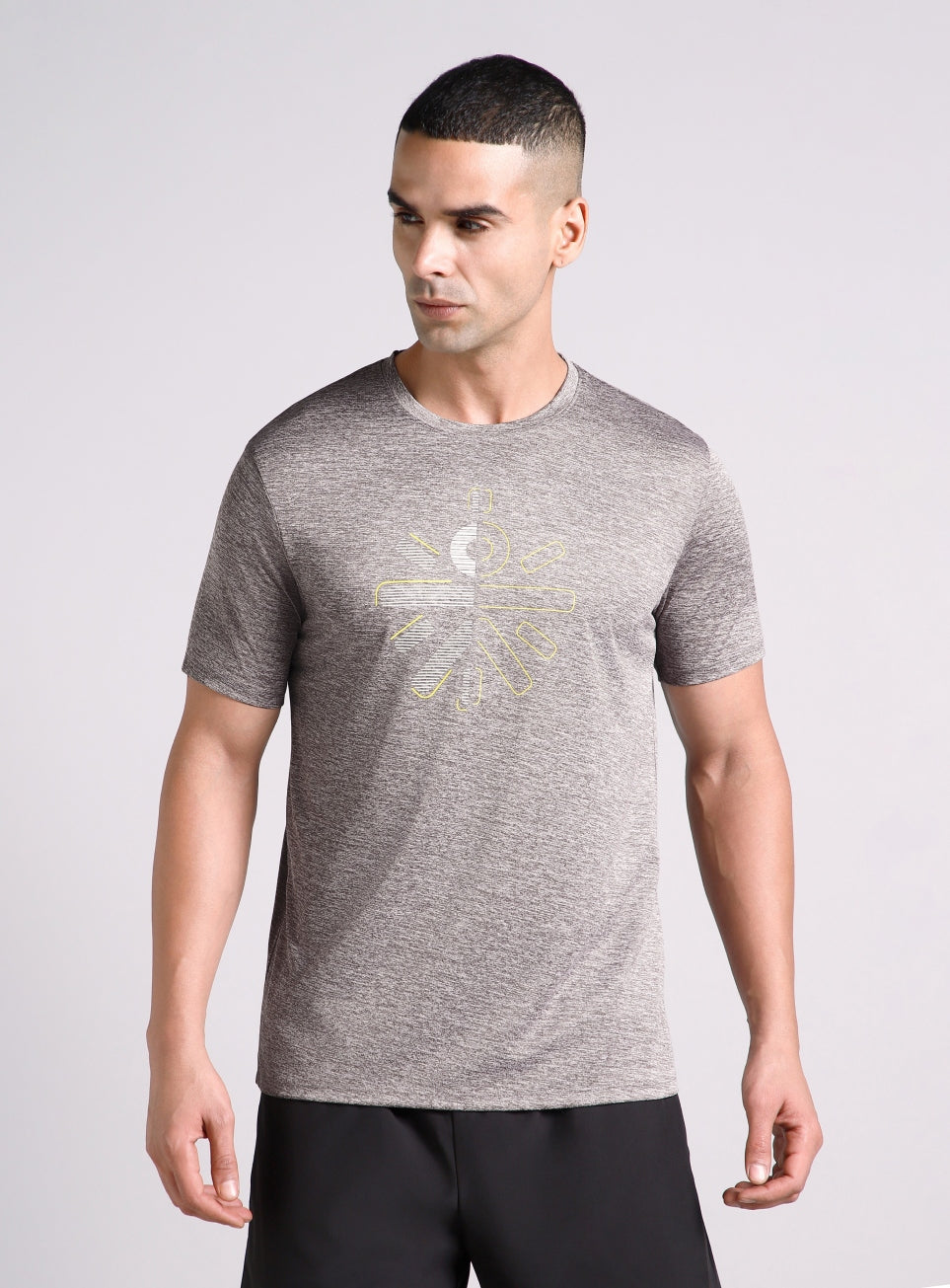 Men's Grey Training Essential T-shirt