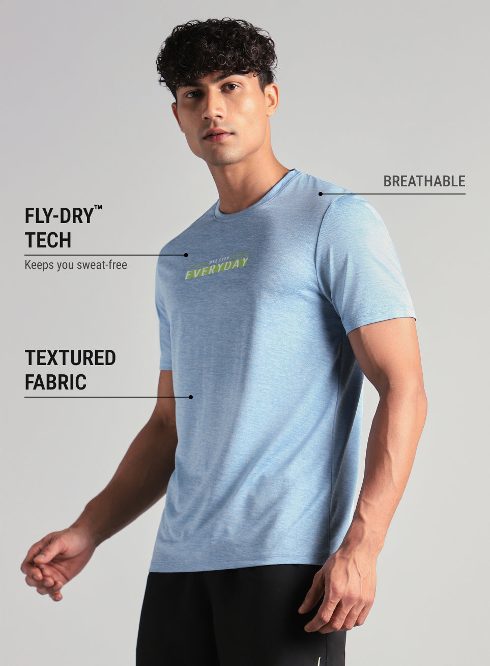 Men's Blue Ultimate Training T-shirt