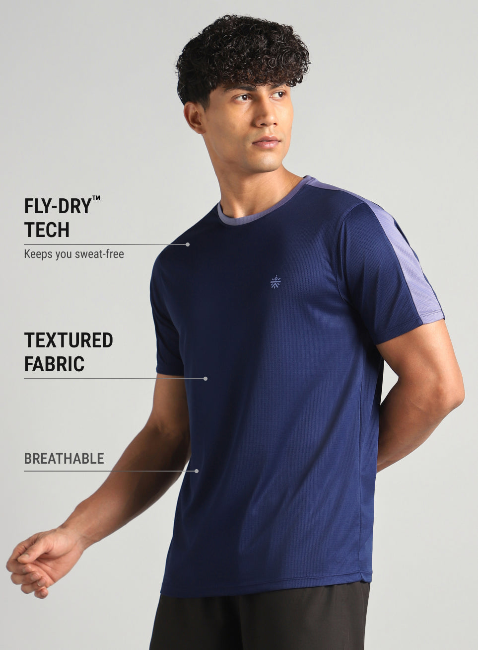 Men's Navy Hyper Training T-shirt