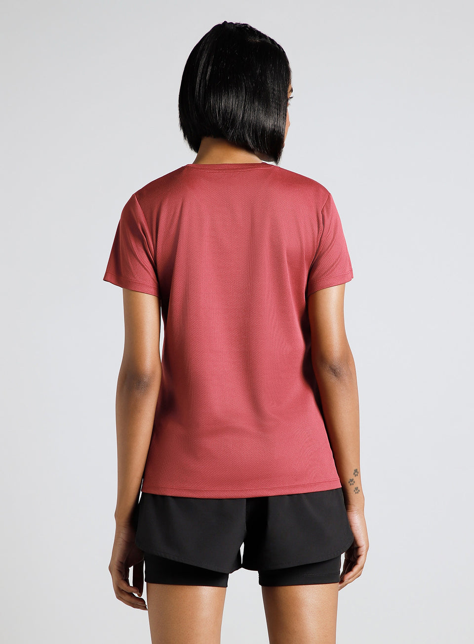 Women's Red Performance T-shirt