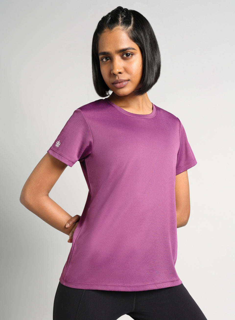 Women's Purple Performance T-shirt