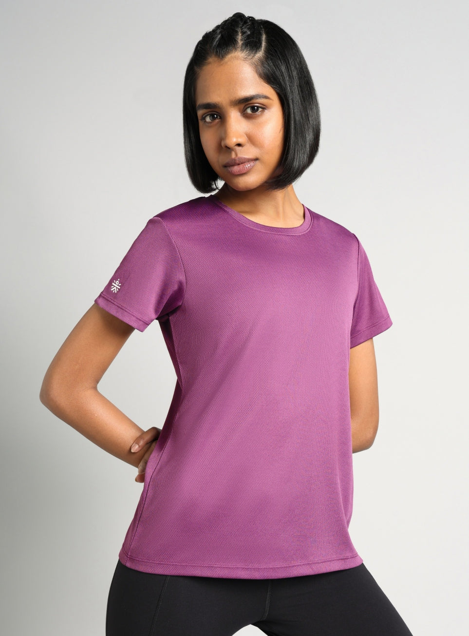 Women's Purple Performance T-shirt
