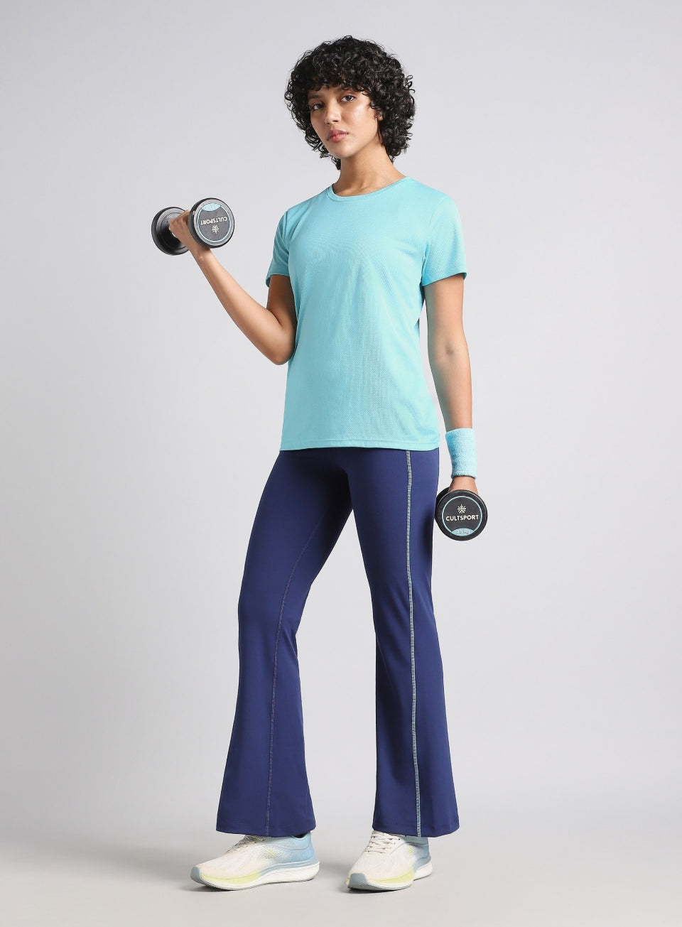 Women's Blue Performance T-shirt