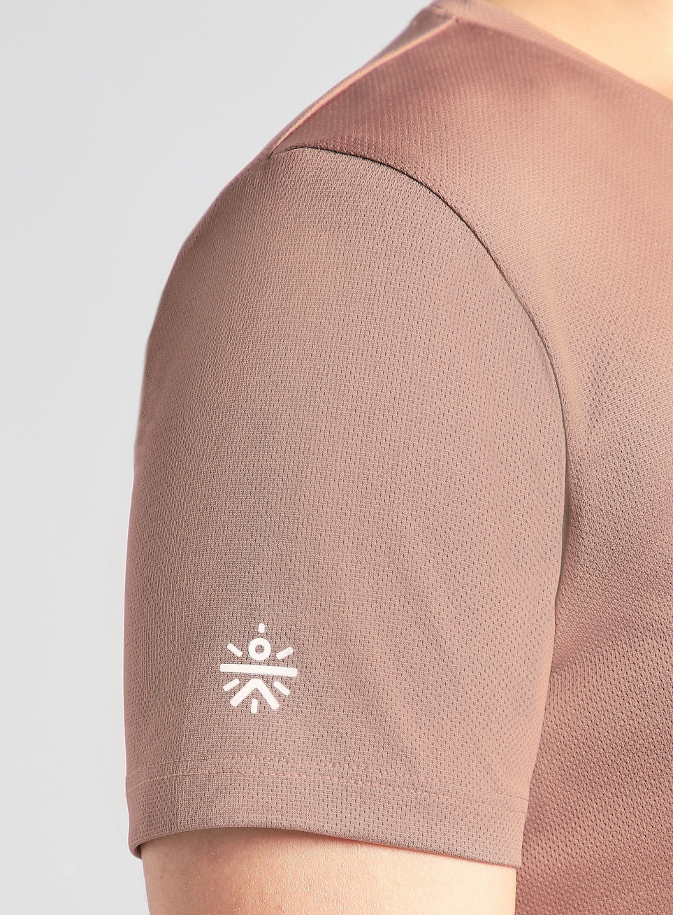 Women's Brown Training Essential T-shirt