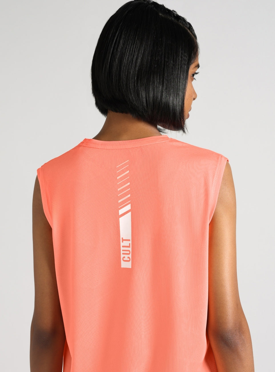 Women's Coral Boxy Fit Training Tank