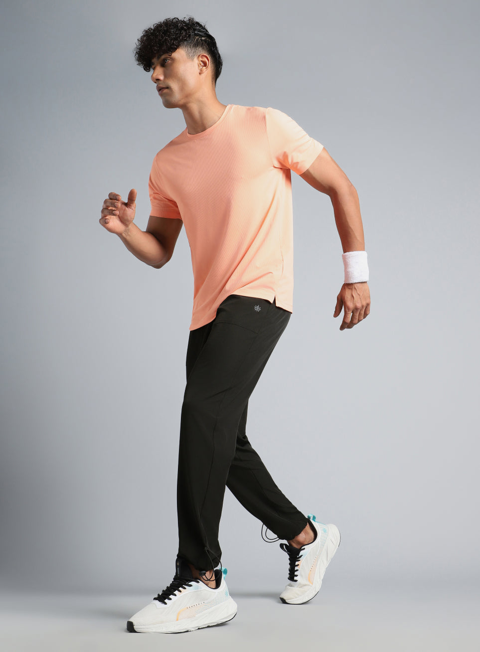 Men's Black Trail Run Trackpants