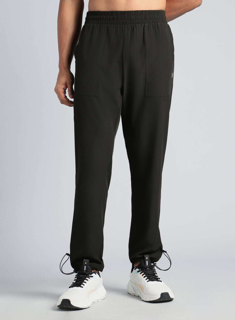Men's Black Trail Run Trackpants