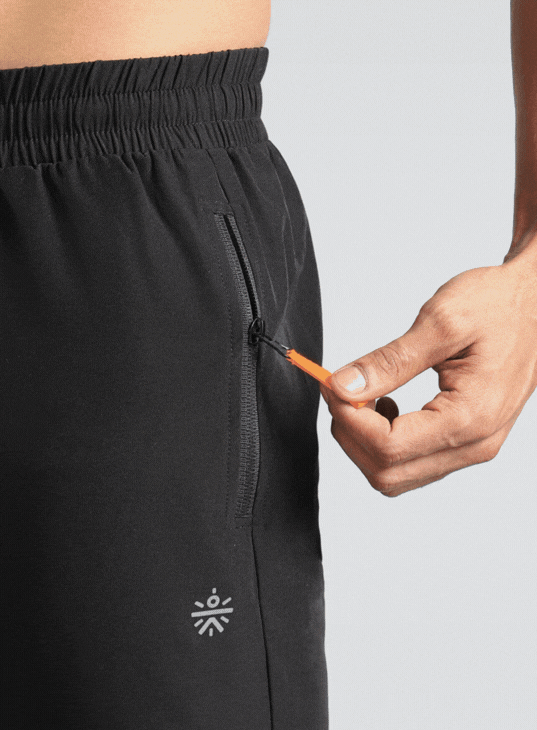 Men's Black Run Max Joggers