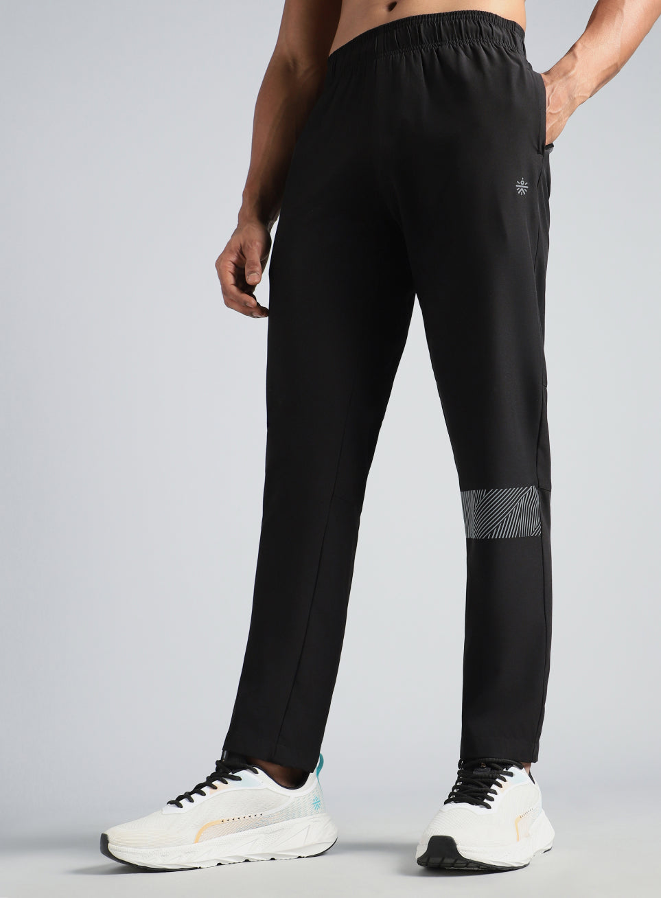Men's Black Speed Run Trackpants