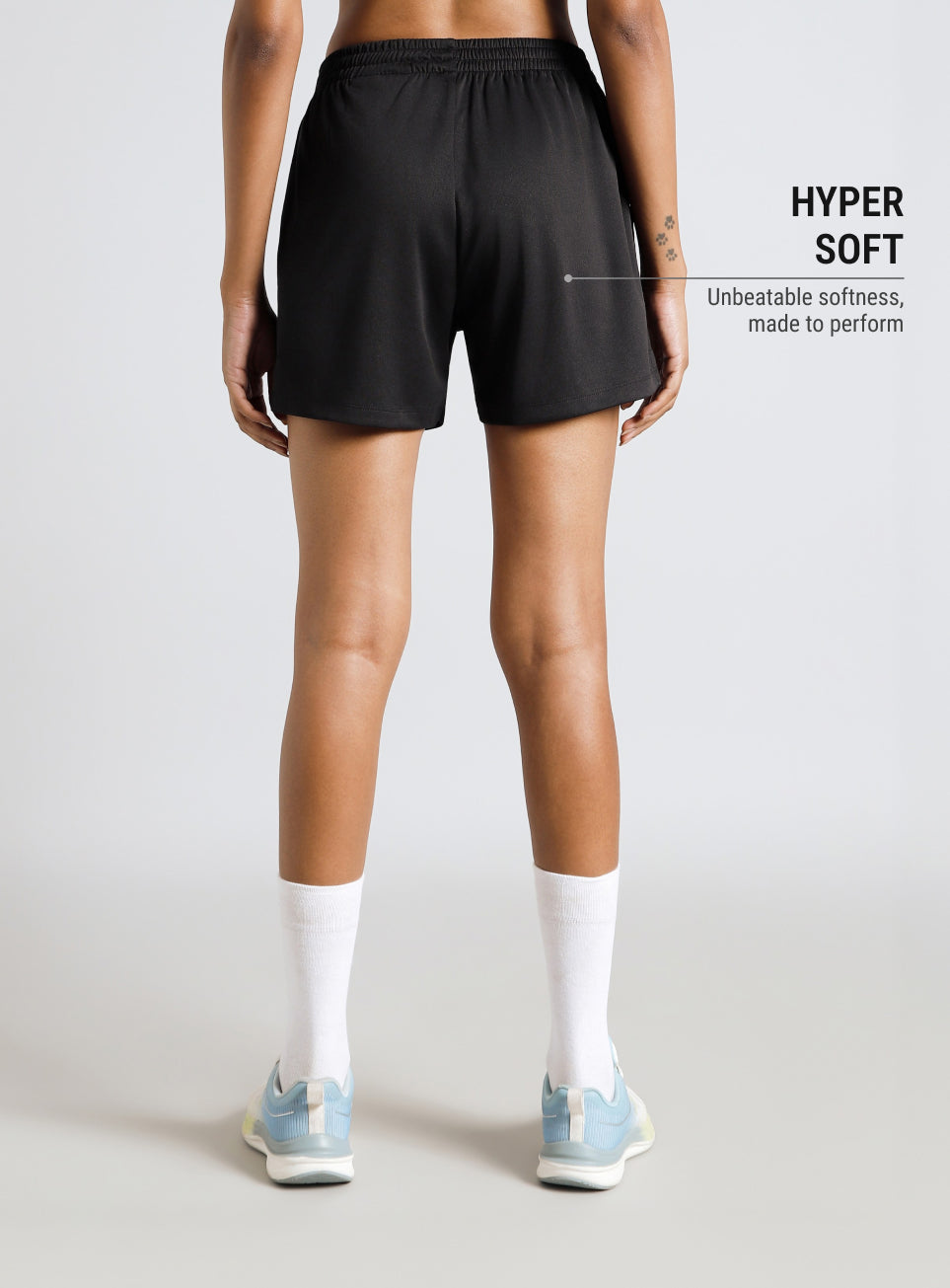 Women's Black Move All Day Training Shorts