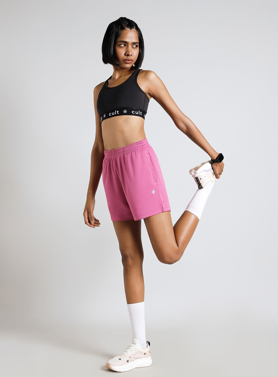 Women's Pink Move All Day Training Shorts