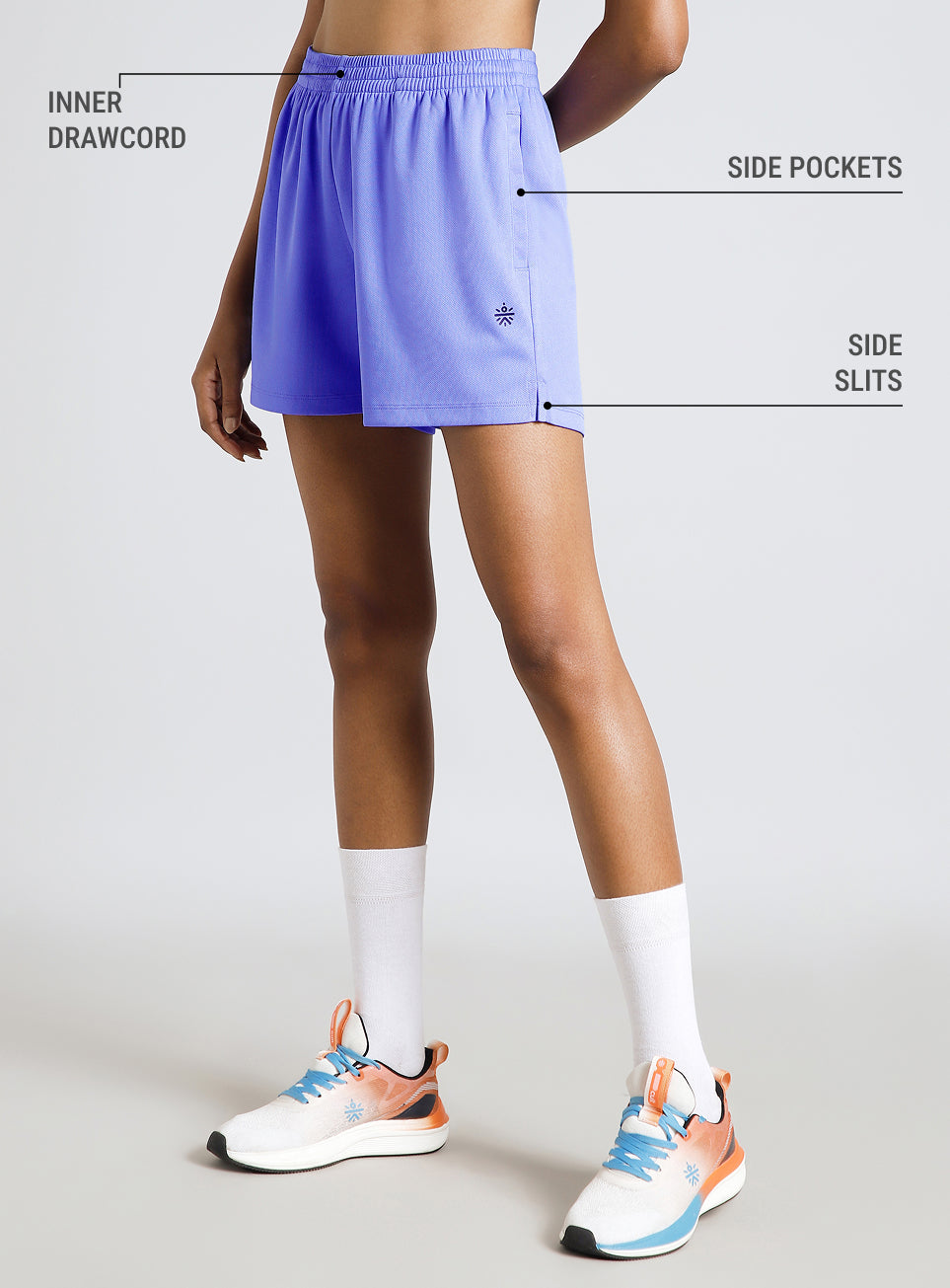 Women's Blue Move All Day Training Shorts