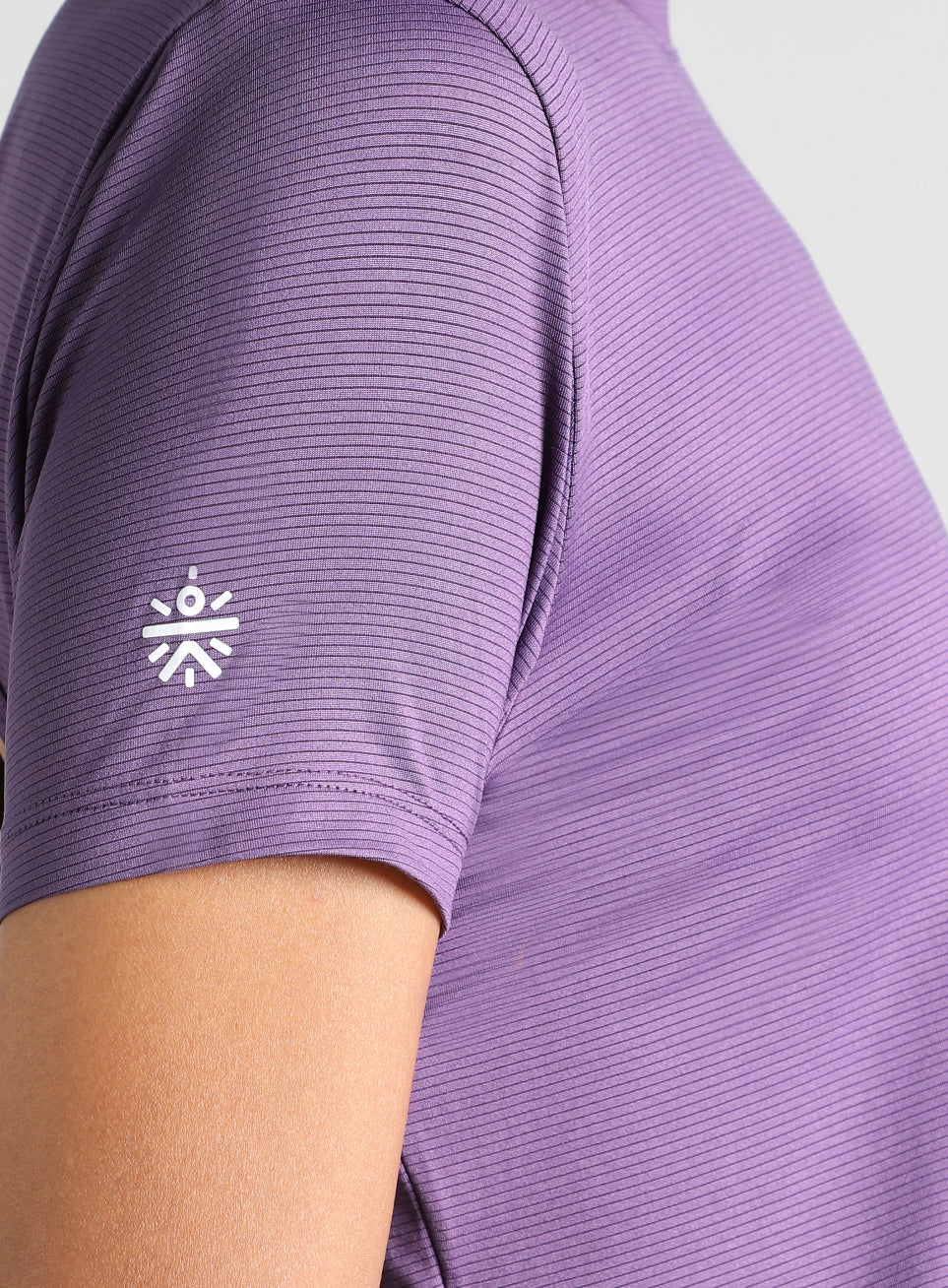 Women's Purple Swift Back Vent Training T-Shirt