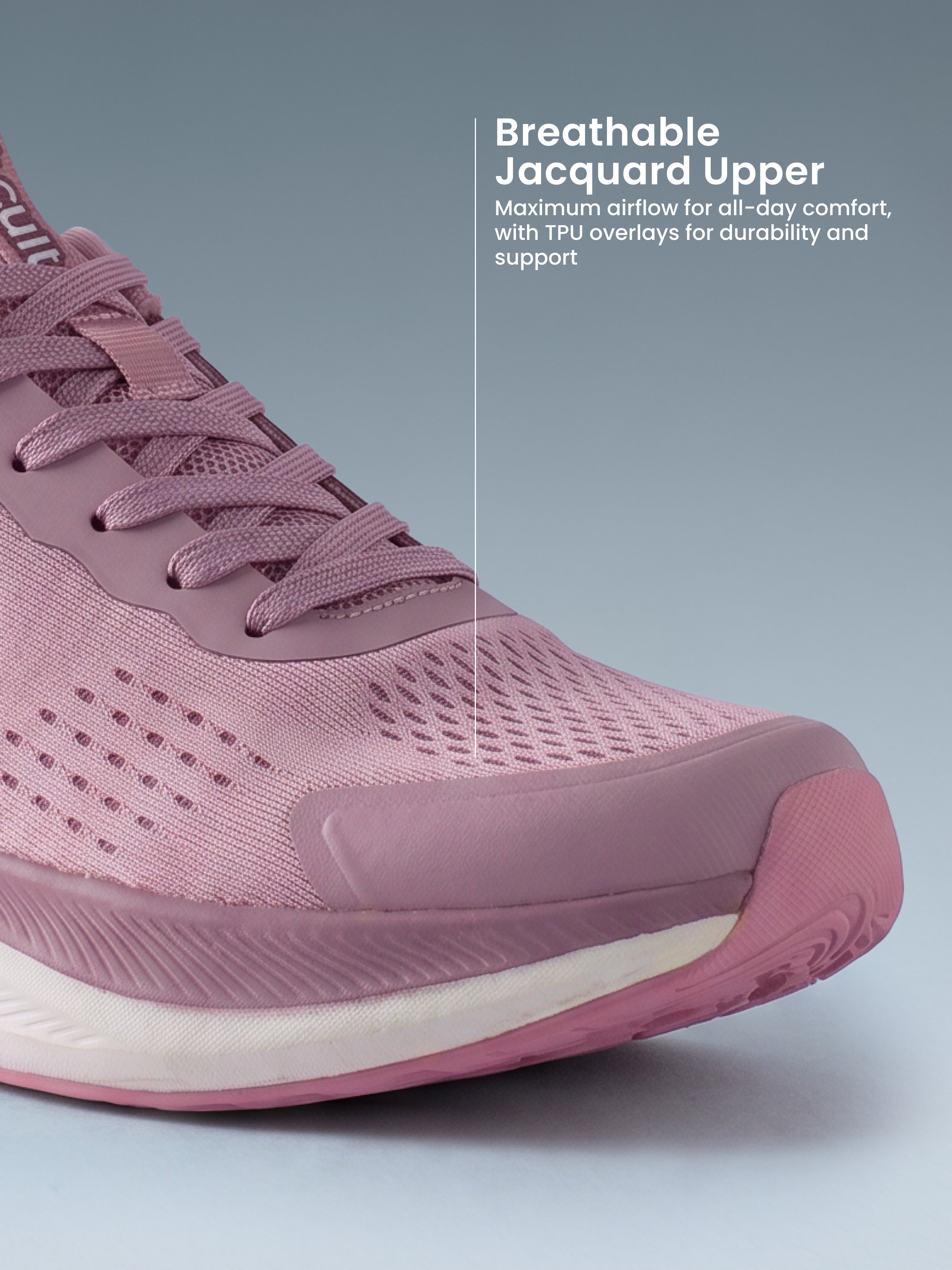 cult Women's GlideRise Running Shoes - L.Mauve