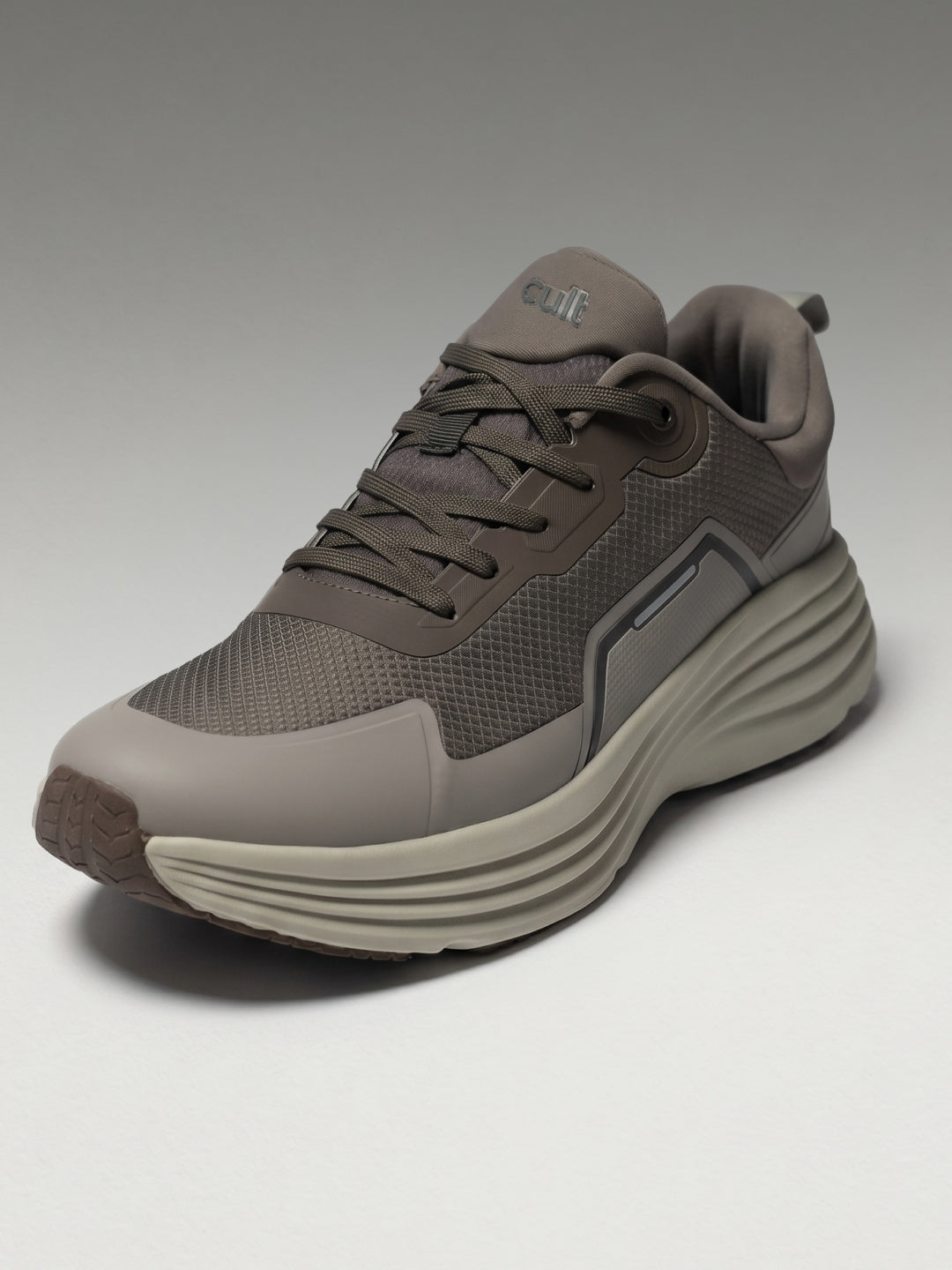 cult Men's GridWeave Walking Shoes - Light Brown
