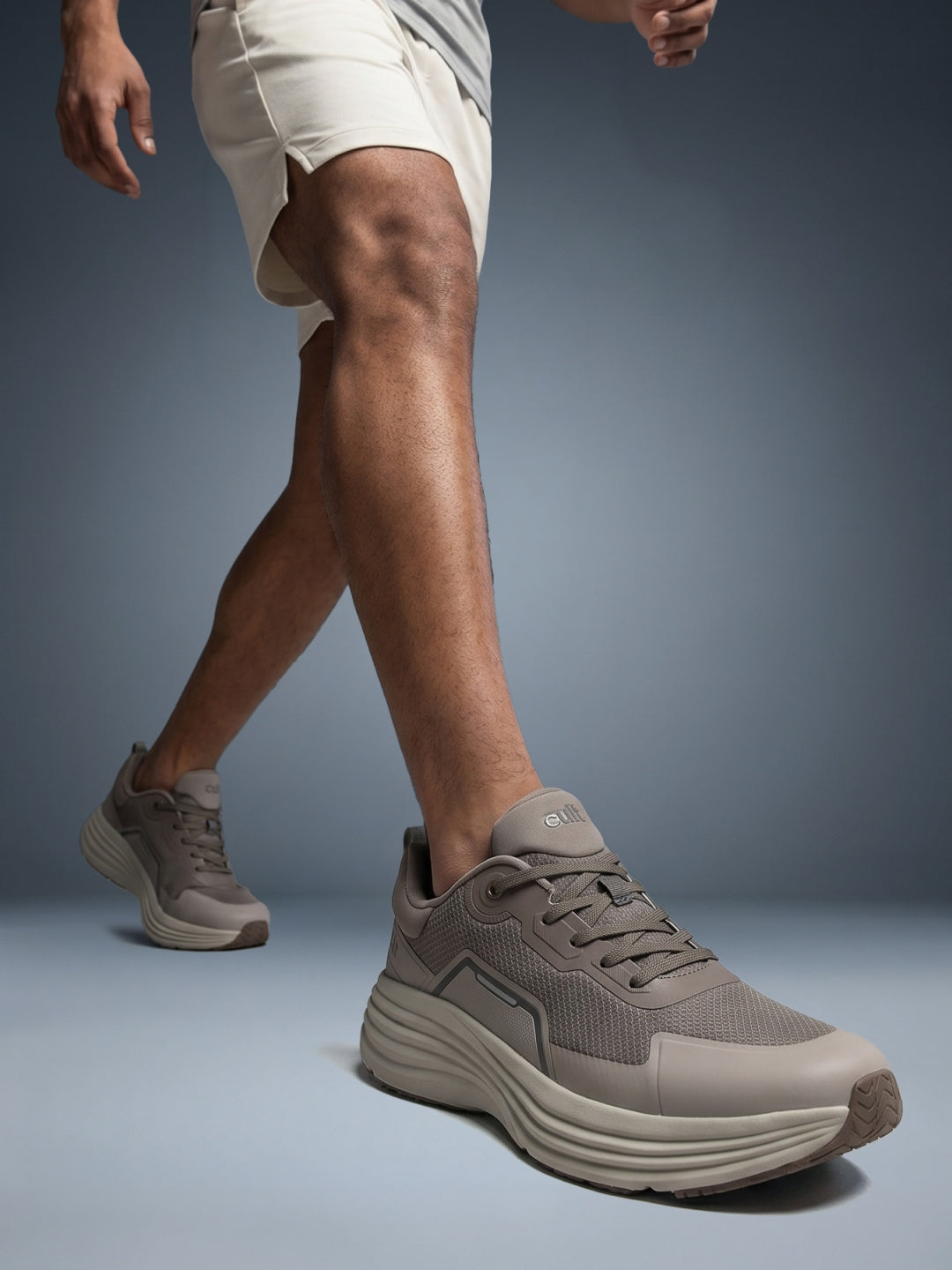 cult Men's GridWeave Walking Shoes - Light Brown