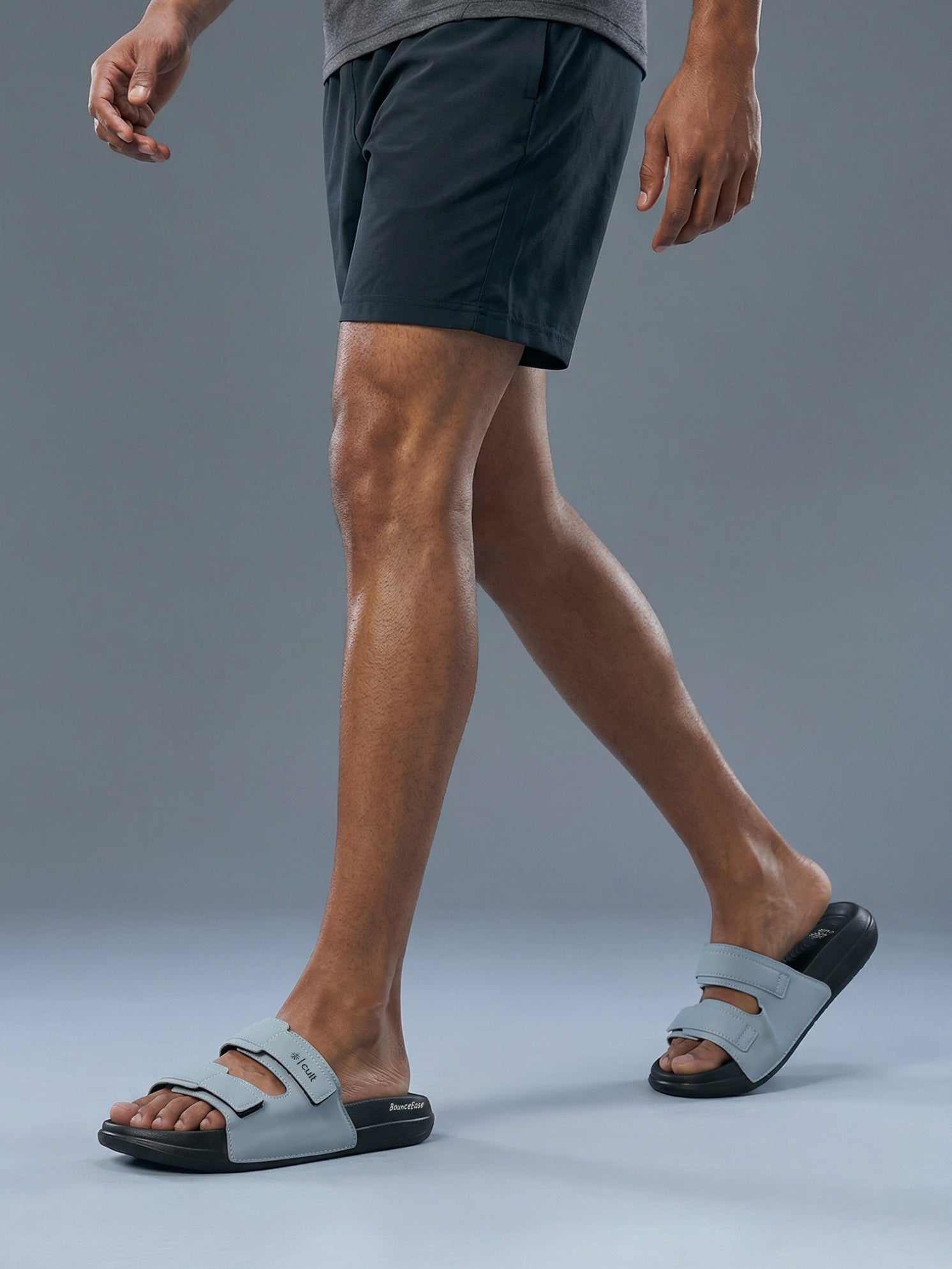 cult Men's DualFlex Sliders - Blue