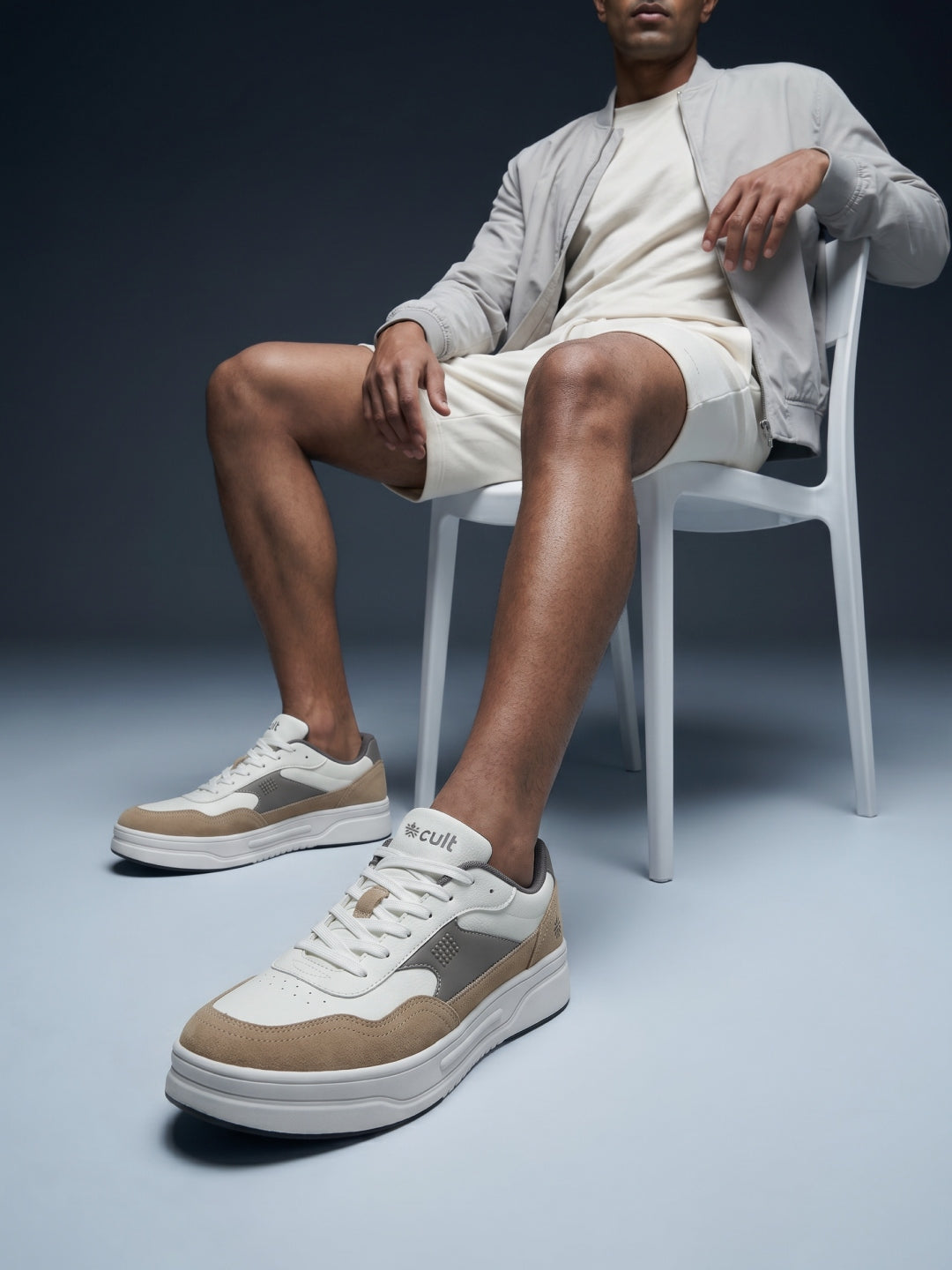 cult Men's DuoStride Sneakers - Beige