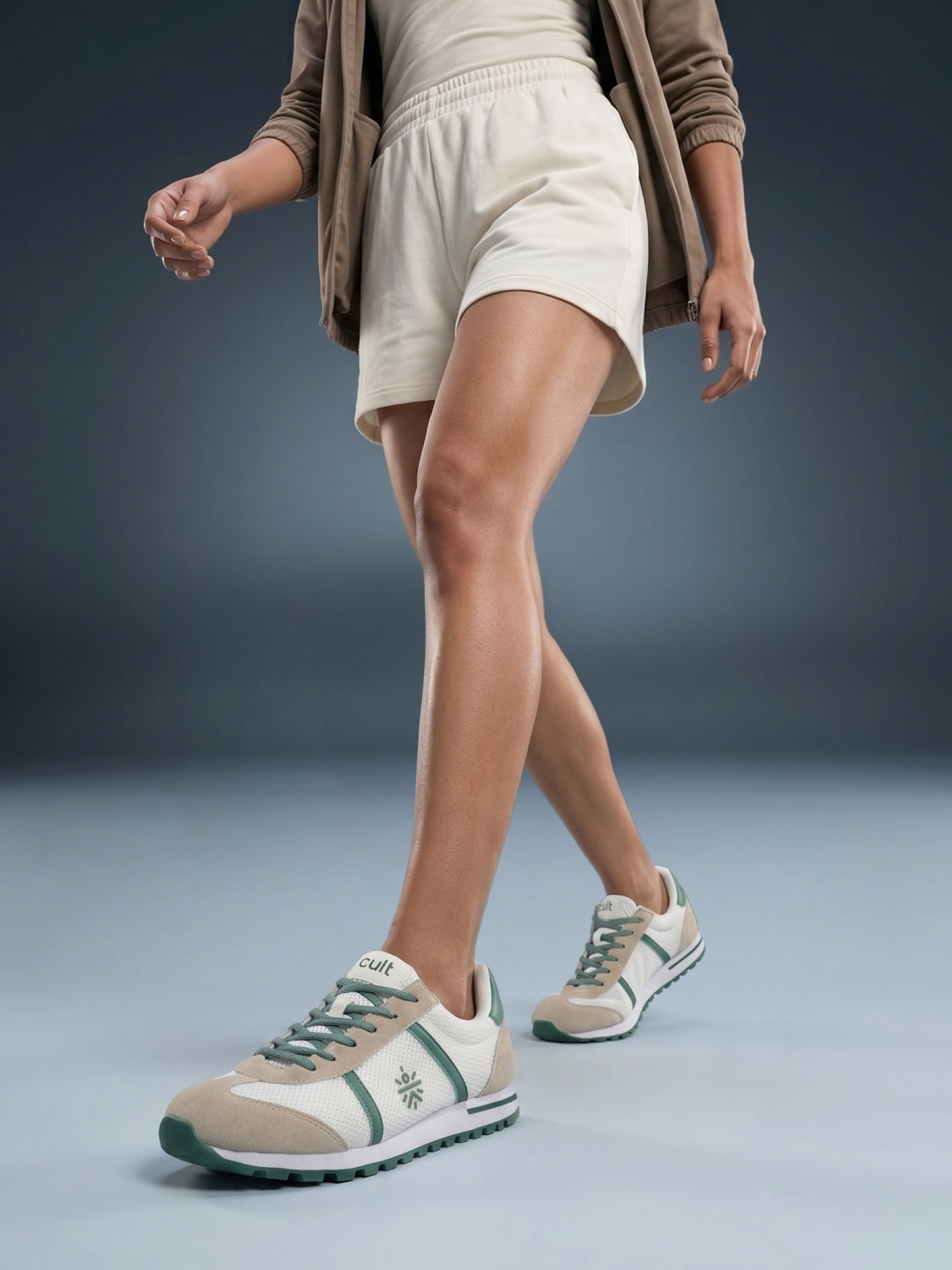 cult Women's BreatheLite Sneakers - Off White/Beige