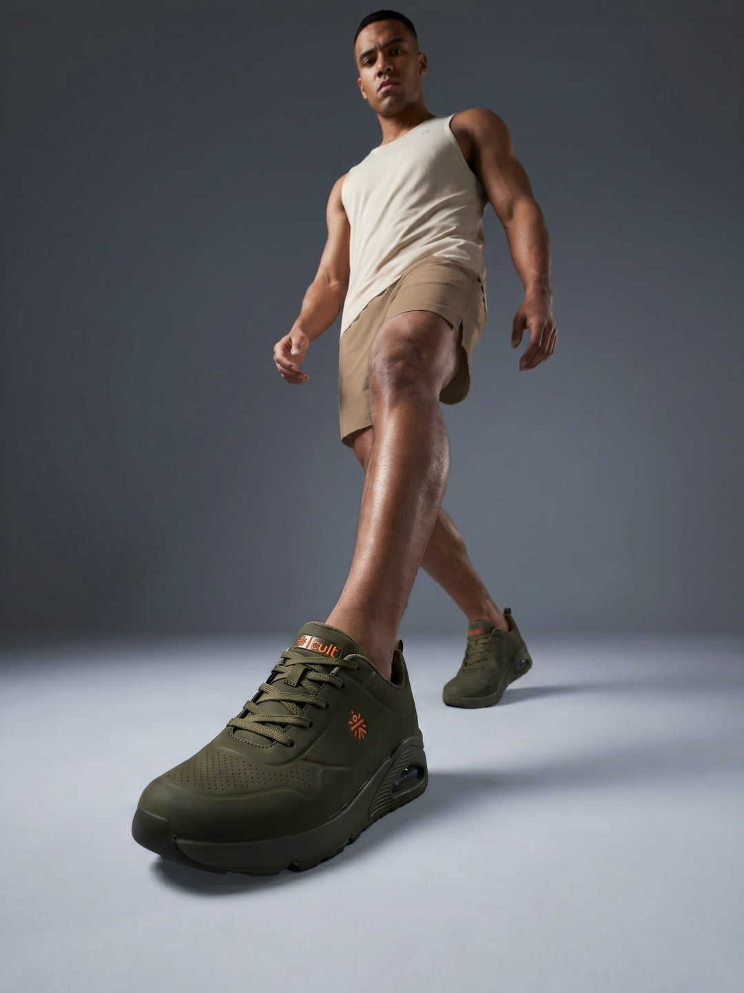 cult Men's AirFoam Sneakers - Olive