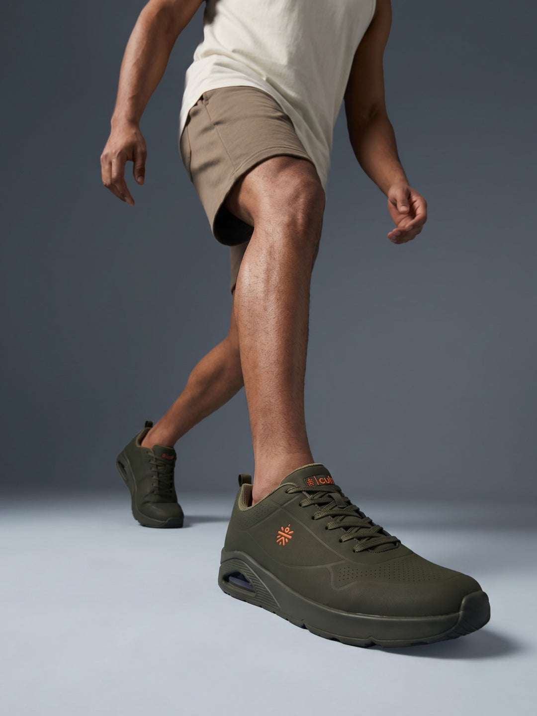 cult Men's AirFoam Sneakers - Olive