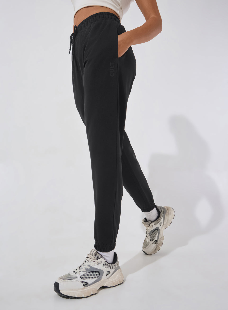 Women's Black Soft Form Classic Joggers