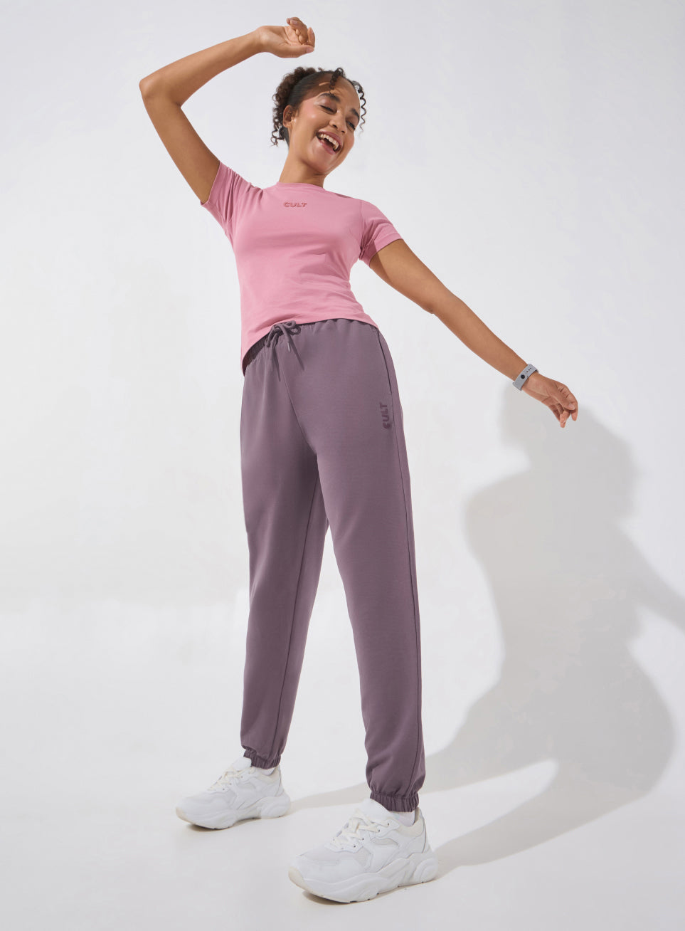 Women's Purple Soft Form Classic Joggers