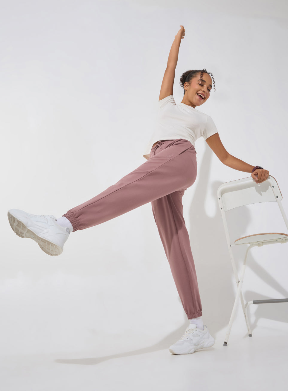 Women's Brown Soft Form Classic Joggers