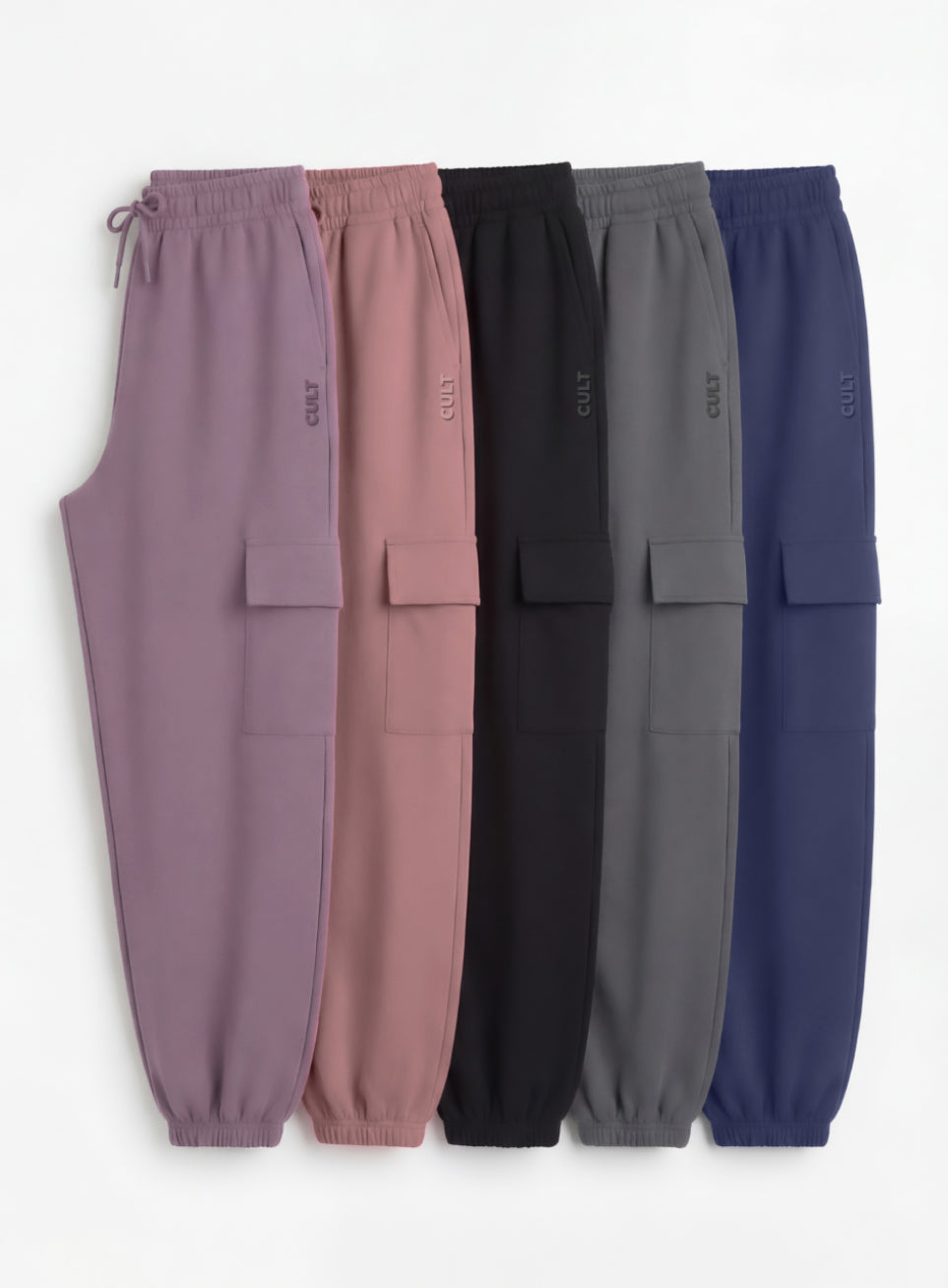 Women's Brown Soft Form Loose Fit Joggers