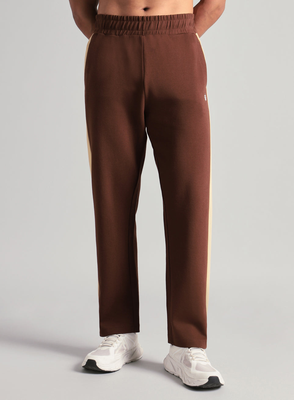 Men's Brown Colourplay Trackpants