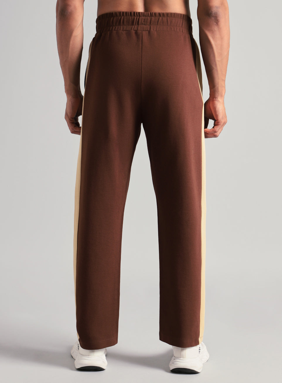 Men's Brown Colourplay Trackpants